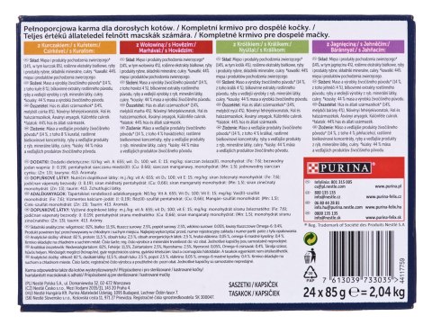 PURINA Felix Fantastic: wiejskie smaki - karma dla kota - 24 x 85g PURINA NESTLE