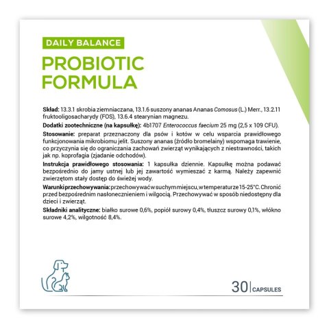 VetExpert Probiotic Formula 30 Kapsułek VetExpert
