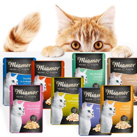 Miamor Filets Thunfisch in Krebsjelly - tuńczyk w galarecie łososiowej 100g