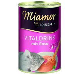 Miamor Vitaldrink mit Ente - kaczka zupka dla kotów 135ml