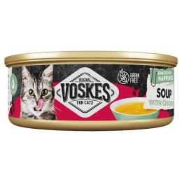 Voskes Cat Soup With Chicken - zupka z kurczaka dla kotów 50g Voskes