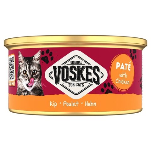 Voskes Jelly Wetfood Chicken - kurczak w galarecie mokra karma dla kota 85g Voskes
