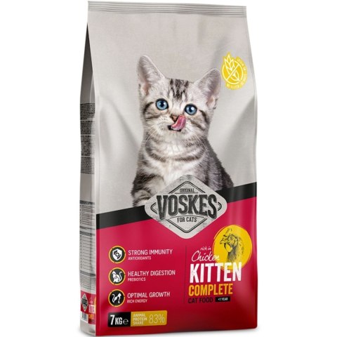 Voskes Kitten Chicken 7kg - karma dla kociąt Voskes