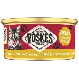 Voskes Tuna With Yellowtail 85g - tuńczyk z żółtogonem mokra karma dla kota Voskes