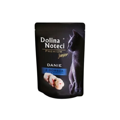 DOLINA NOTECI Premium Danie z dorszem i sardynką - mokra karma dla kociąt - 85 g DOLINA NOTECI