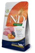 FARMINA N&D PUMPKIN CAT LAMB&BLUEBERRY NEUTERED - sucha karma dla kota - 1,5 kg Farmina