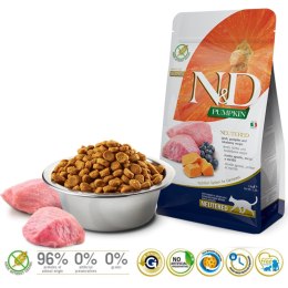 FARMINA N&D PUMPKIN CAT LAMB&BLUEBERRY NEUTERED - sucha karma dla kota - 1,5 kg Farmina
