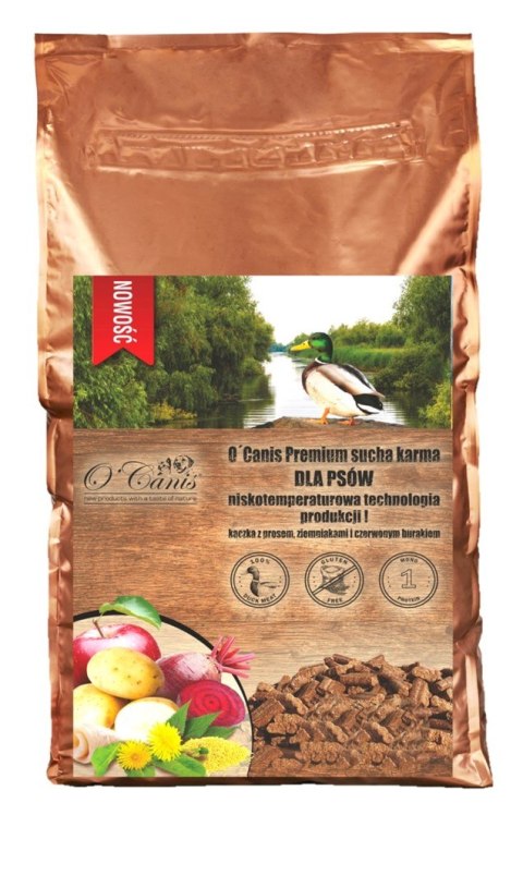 O´Canis Premium kaczka,ziemniak,burak dla psa1,5kg O'Canis