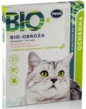 PESS Obroża biologiczna z olejkiem geraniowym 35cm