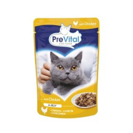 PREVITAL kurczak w galaretce dla kotów 100g PREVITAL