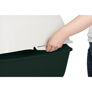 ROTHO Bailey Biało-Czarna - kuweta dla kota Rotho