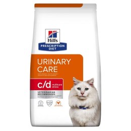 HILL'S Prescription Diet Urinary Care Feline c/d Multicare Stress Chicken - sucha karma dla kota - 8 kg Hill's