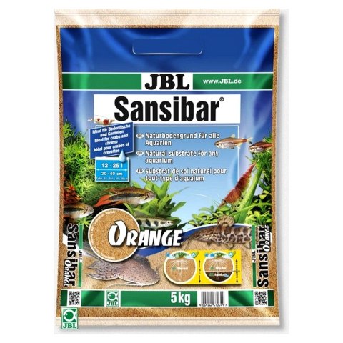 JBL Podłoże SANSIBAR ORANGE 5KG (67064)