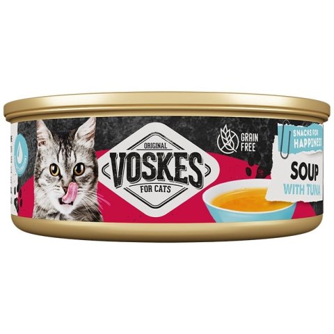 Voskes Cat Soup With Tuna - zupka z tuńczykiem dla kota 50g Voskes