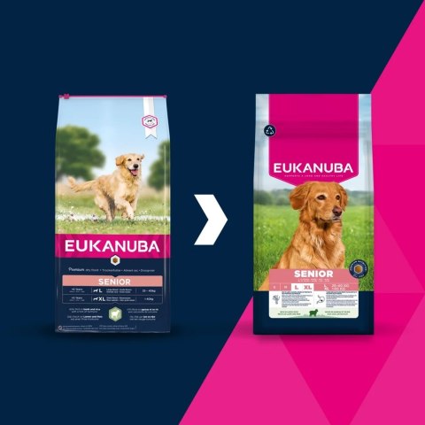 EUKANUBA Senior Large Lamb and Rice 12kg EUKANUBA