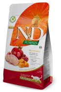 Farmina N&D Pumpkin Neutered sucha karma z przepiórką dla kotów po zabiegu kastracji 5kg Farmina