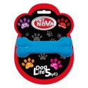 Pet Nova zabawka - kość na przysmaki z aromatem wołowiny niebieska 11cm