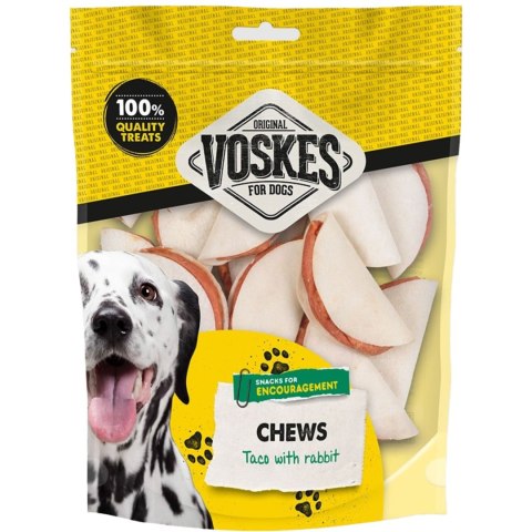Voskes Taco With Rabbit - smaczki kanapeczki z królika i wołowiny dla psa Voskes