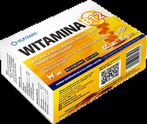EUROWET Witamina B12 50 Tabl.
