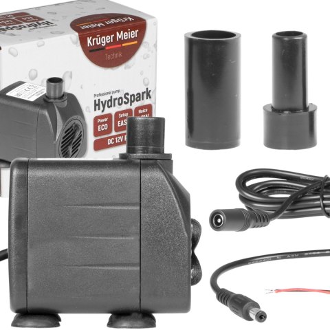 Kruger Meier HydroSpark All Connect - pompa wody 1500l/h 12V i 230V