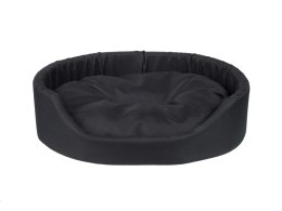 AMIPLAY Legowisko Owalne Basic Czarne S