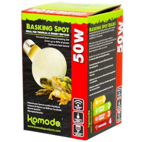 Komodo Basking Spot 50W - żarówka grzewcza 3w1