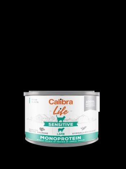 Calibra Cat Life Sensitive Karma Dla Kota Z Jagnięciną 200g