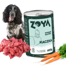 ZOYA Kaczka - puszka mokra karma dla psów 400g ZOYA