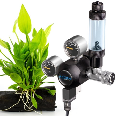 Aquario Professional 2.0 - zestaw CO2 z elektrozaworem + butla 8l Aquario