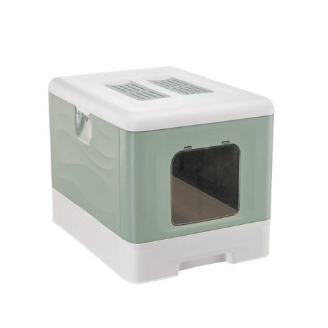 FERPLAST SAHARA TOILET GREEN kuweta dla kota FERPLAST