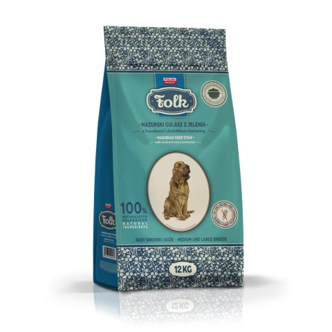 FOLK Mazurski gulasz z jelenia z burakami i dodatkiem żurawiny 12kg Folk