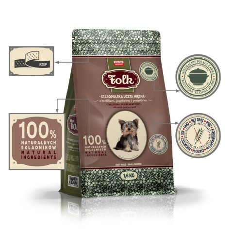 FOLK Staropolska uczta mięsna z królikiem, jagnięciną i przepiórką 1.6kg Folk
