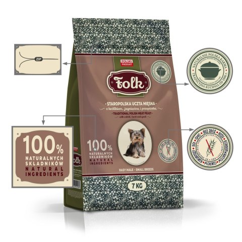 FOLK Staropolska uczta mięsna z królikiem, jagnięciną i przepiórką 7kg Folk