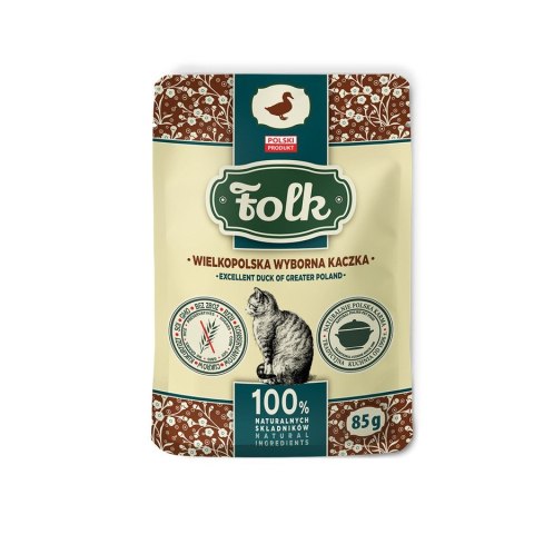 FOLK Wielkopolska wyborna kaczka saszetka 85g Folk