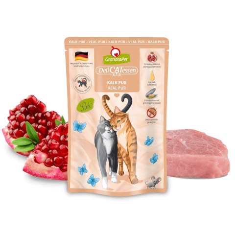 GranataPet DeliCatessen cielęcina karma mokra dla kota 85g GranataPet