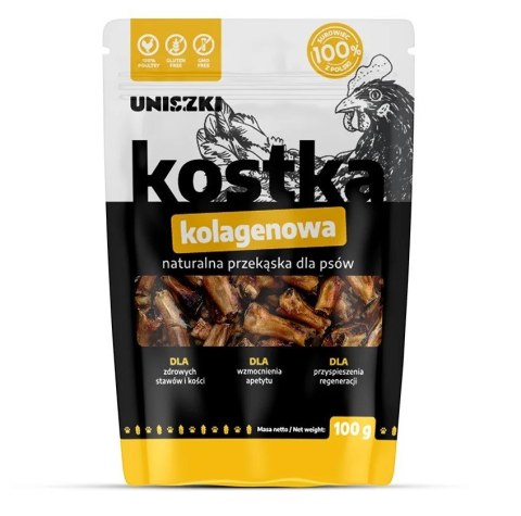UNISZKI Kostka kolagenowa 100g UNISZKI