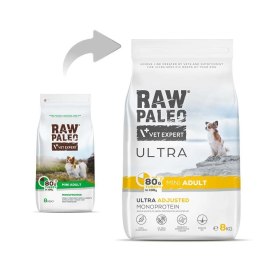 VetExpert Raw Paleo Ultra Indyk Mini Adult  8kg VetExpert