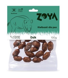 ZOYA Kabanos z dzika przysmak dla psów 7szt ZOYA