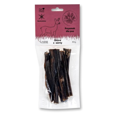 ZOYA skóra z Sarny przysmak dla psa 80g ZOYA