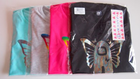 BLUZKA DZIEWCZĘCA AMONG MOTYL KR R.128-140 SALE BLUZKA DZIEWCZĘCA AMONG MOTYL KR R.128-140 SALE