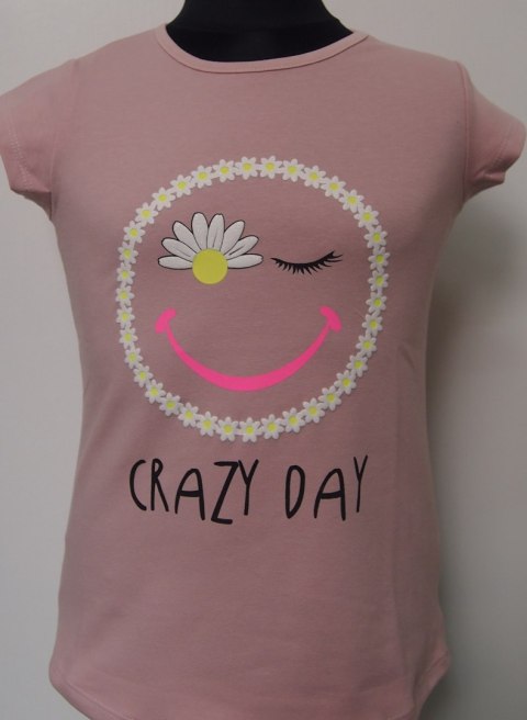 BLUZKA DZIEWCZĘCA CRAZY DAY KR R.128-140 SALE BLUZKA DZIEWCZĘCA CRAZY DAY KR R.128-140 SALE