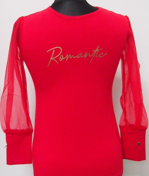 BLUZKA DZIEWCZĘCA ROMANTIC DR R.158-164 SALE BLUZKA DZIEWCZĘCA ROMANTIC DR R.158-164 SALE