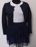 BLUZKA DZIEWCZĘCA Z KOŁNIERZYKIEM R.152-164 SALE
