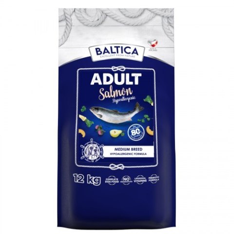 BALTICA EXCELLENT Adult Salmon Hypoallergenic M 12kg BALTICA