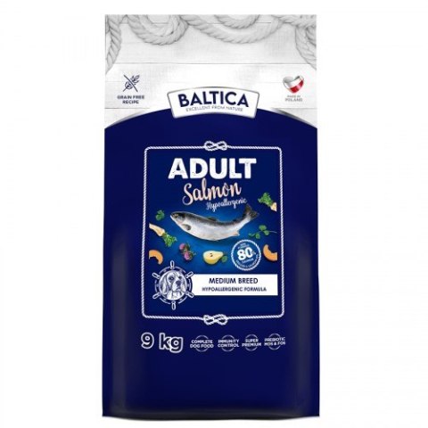 BALTICA EXCELLENT Adult Salmon Hypoallergenic M 9kg BALTICA