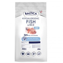 BALTICA NUTRACEUTIC Hypoallergenic Fish & Rice Light L / XL 12kg BALTICA