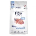 BALTICA NUTRACEUTIC Hypoallergenic Fish & Rice Light M 3kg BALTICA