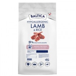 BALTICA NUTRACEUTIC Hypoallergenic Lamb & Rice XS / S 12kg BALTICA
