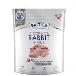 BALTICA NUTRACEUTIC Hypoallergenic Rabbit & Rice XS / S 1kg BALTICA