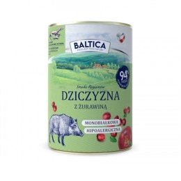 BALTICA SMAKI REGIONÓW Dziczyzna z żurawiną 400g BALTICA
